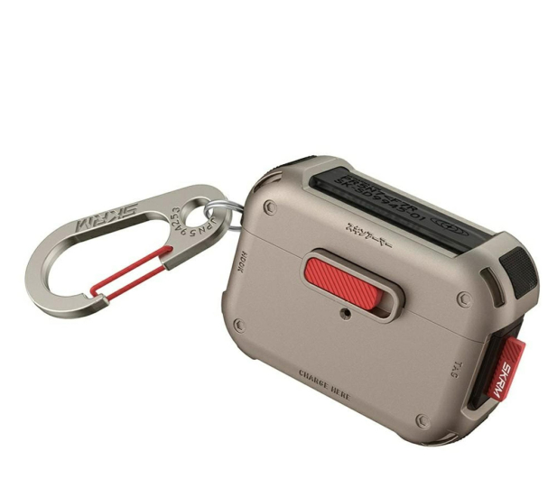 Skinarma Etui Mecha do AirPods Pro 2 szampański - 1349119 - zdjęcie